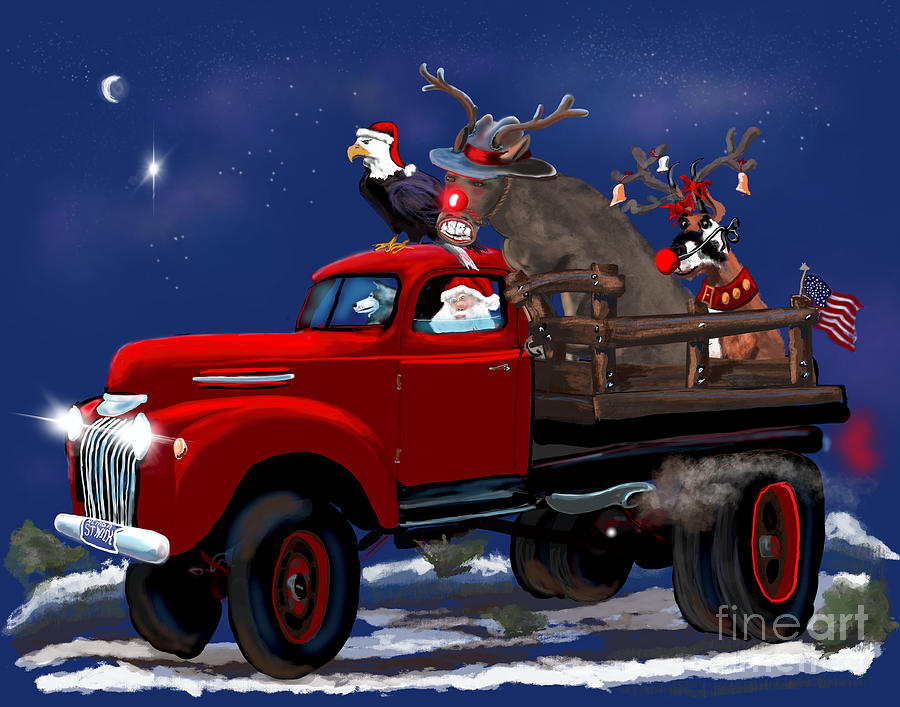 Nevada Christmas Digital Art by Doug Gist