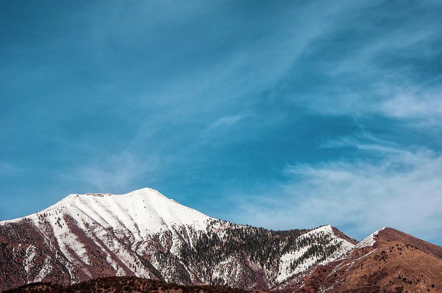 Nevada Snow Top Photograph by Pamela Dunn-Parrish