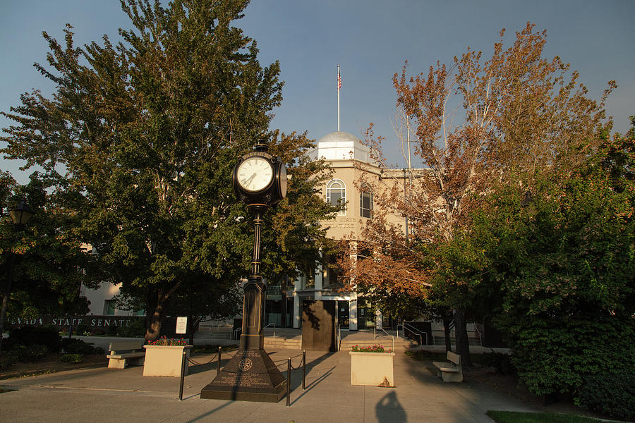 Nevada state capitol building in Carson City Nevada Photograph by Eldon ...