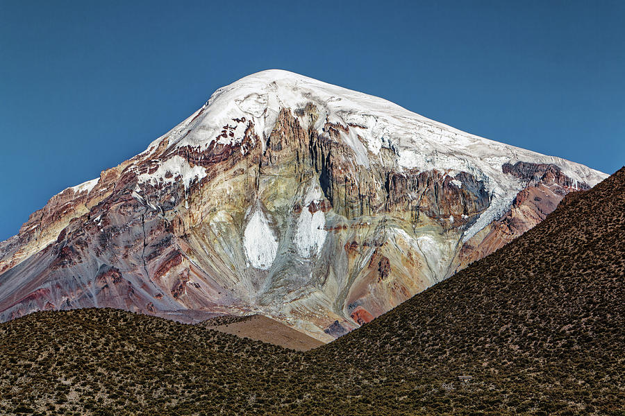 Nevado Sajama Check Photograph by Ron Dubin
