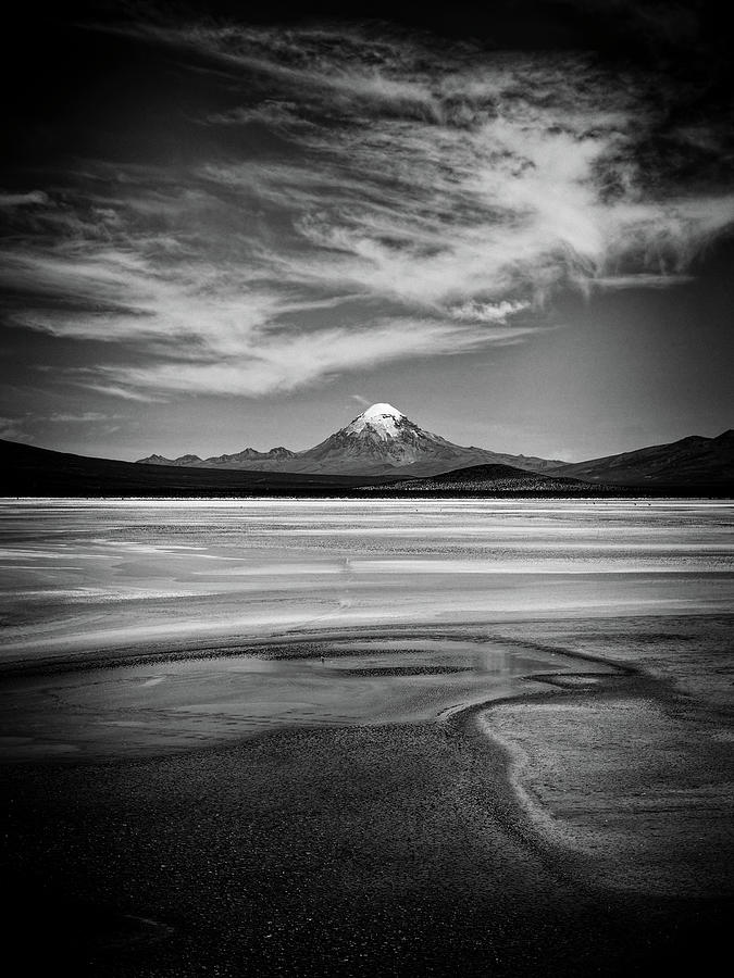 Nevado Sajama Clouds Photograph by Ron Dubin