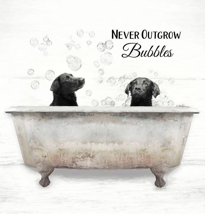 Never Outgrow Bubbles 2 Photograph by Lori Deiter