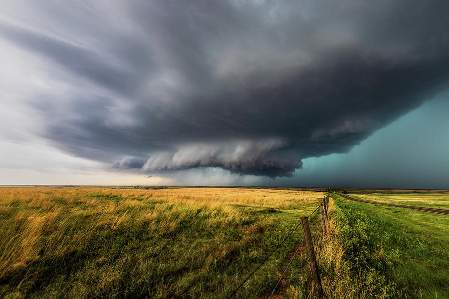 Never Stop the Rain - Supercell Thunderstorm Develops Over Open Prairie ...