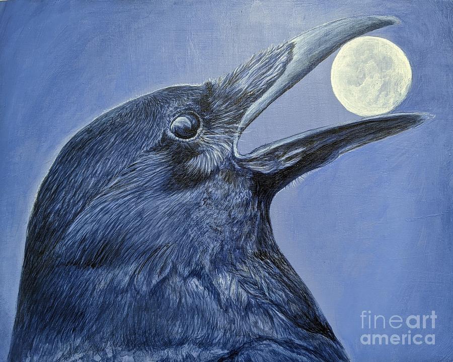 Nevermore Painting by Lori Vogel | Fine Art America