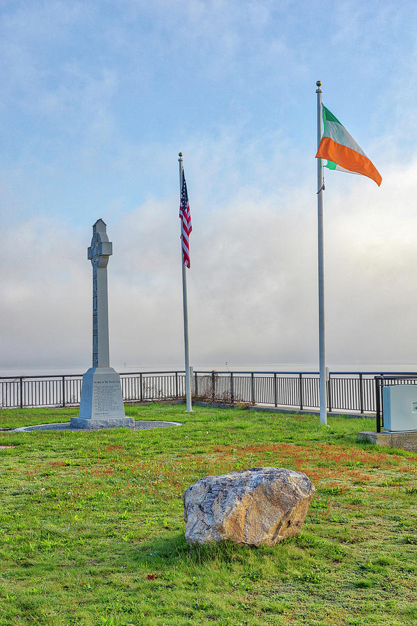 New Bedford Irish Heritage Memorial  Photograph by Juergen Roth