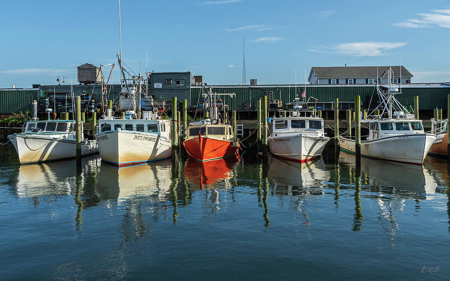 New Bedford Waterfront LX Color Photograph by David Gordon