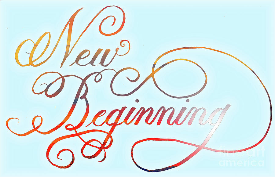New Beginning Mixed Media by Scarlett Royale