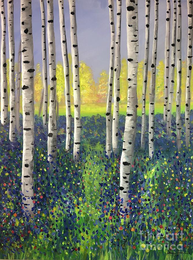 New Beginnings Painting by Stacey Zimmerman