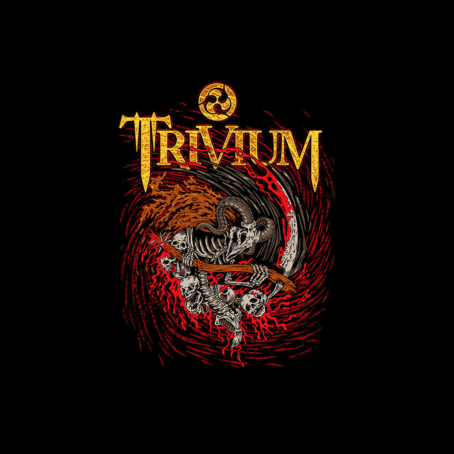 new best logo trivium heavy metal band from Orlando, Digital Art by  Kuncupken Shop - Pixels