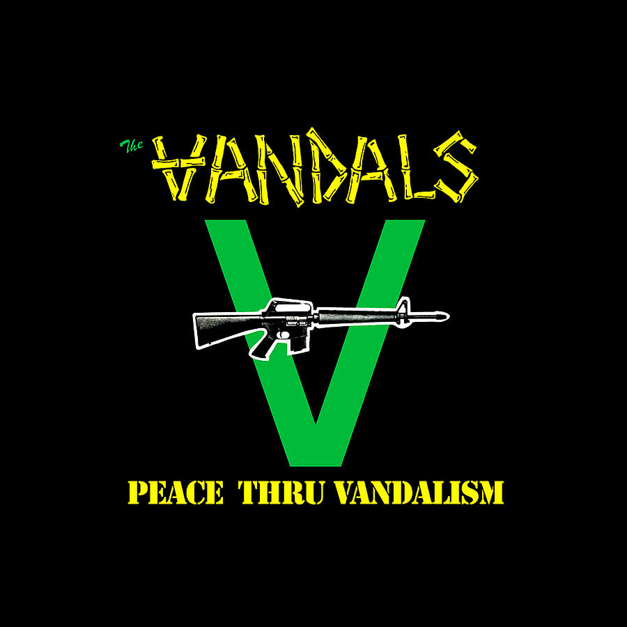 new best The Vandals band American punk rock Digital Art by Kuncupken ...