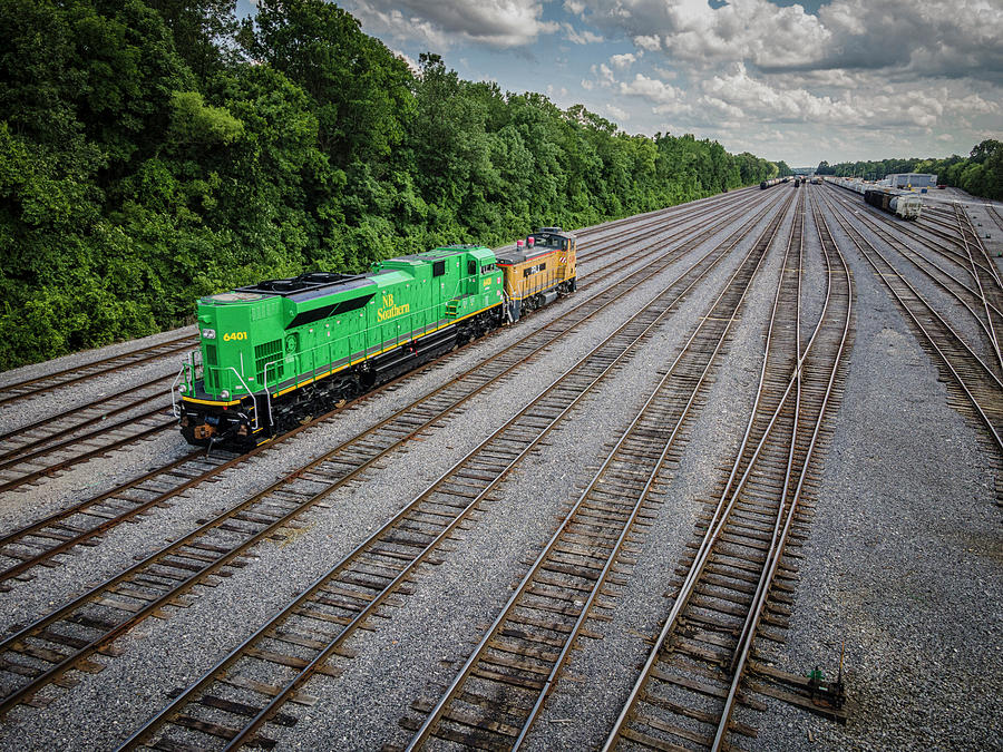 New Brunswick Southern Railway 6401 Photo 11 Photograph by Jim Pearson