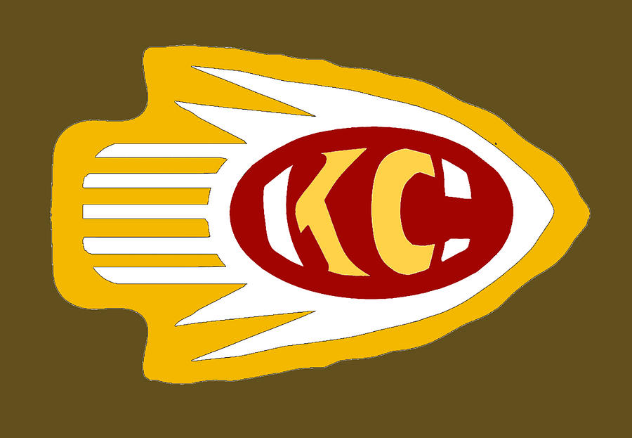 New Chiefs Logo Digital Art by David Luebbert