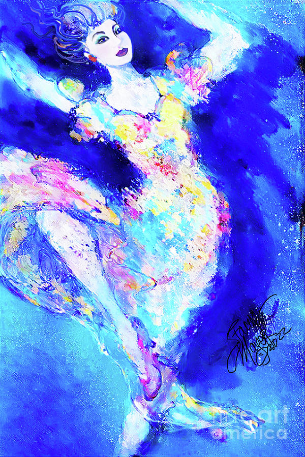 New Dancing Shoes 07 Digital Art by Stacey Mayer New Dancing Shoes 07 Digital Art by Stacey Mayer