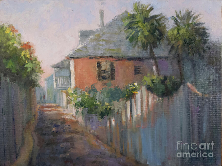 New Day Stroll 2 Painting by Mary Hubley