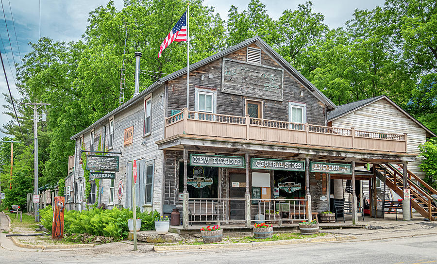 New Diggings General Store Photograph by Gerald DeBoer