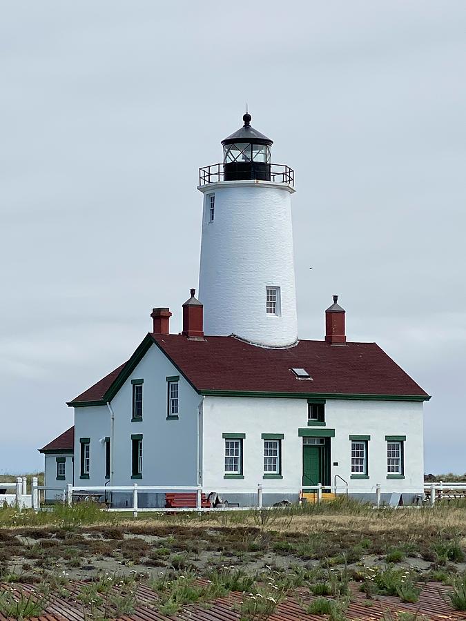 New Dungeness lighthouse Photograph by Brett Geyer