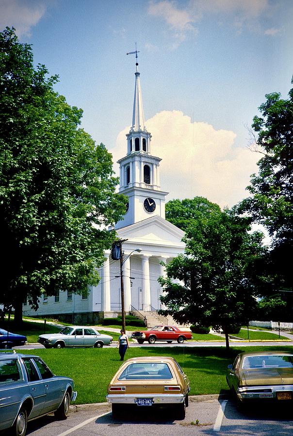  First Congregational Church of New Milford, CT  Photograph by Gordon James