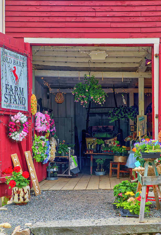 New England Farm Stand Photograph by Juergen Roth