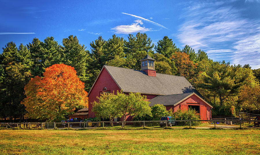 New England Farm Photograph by Tim Casara - Fine Art America