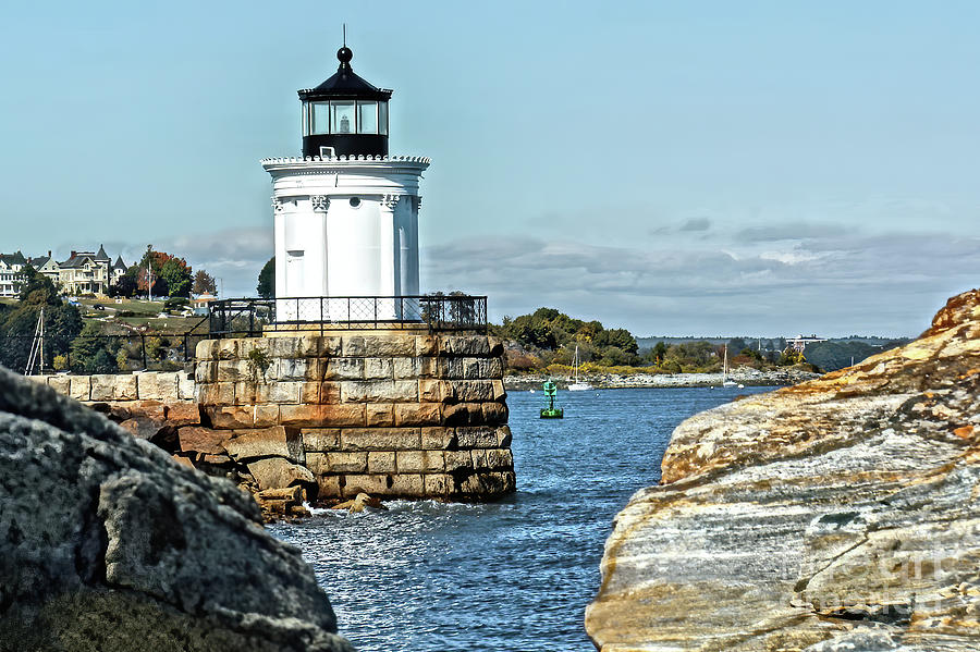 New England Lighthouse Photograph by Tom Watkins PVminer pixs