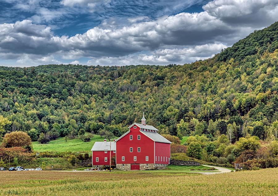 New England Rustic - The Red Barn Photograph by Mountain Dreams - Pixels