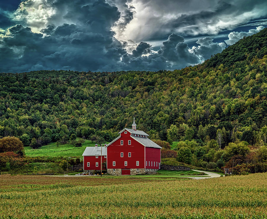Mountain Photograph - New England Rustic - Vermont by Mountain Dreams