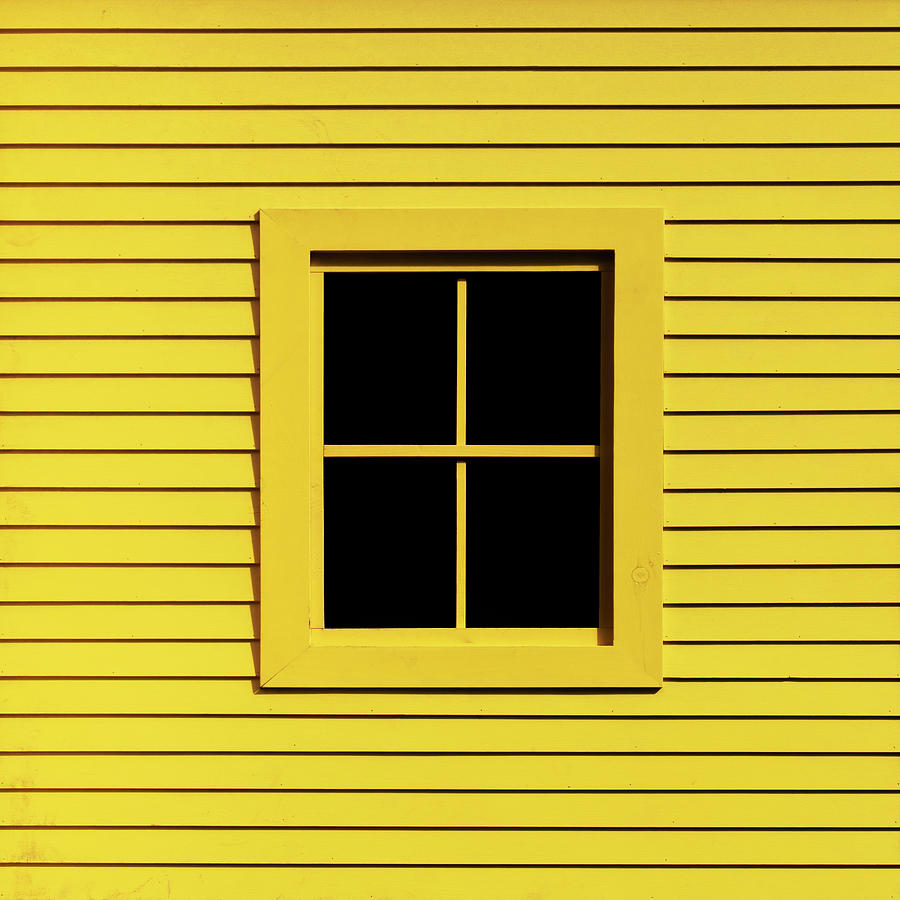 Square - New England Yellow Photograph by Stuart Allen