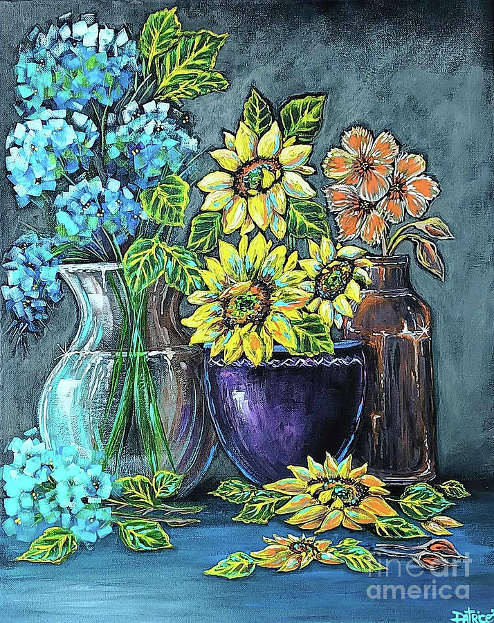 New floral Painting by Bella Apollonia
