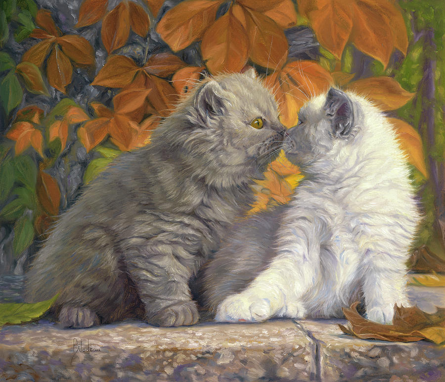 New Friendship Painting by Lucie Bilodeau