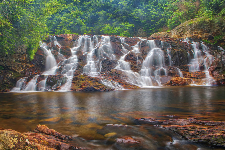 New Hampshire Campton Falls  Photograph by Juergen Roth