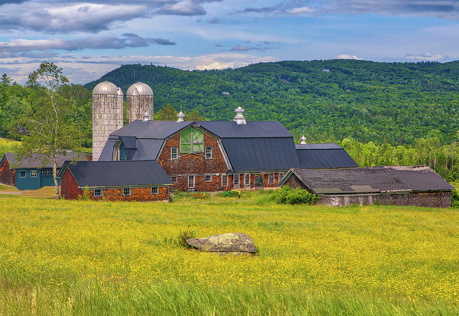 New Hampshire Country and Farm Life Photograph by Juergen Roth