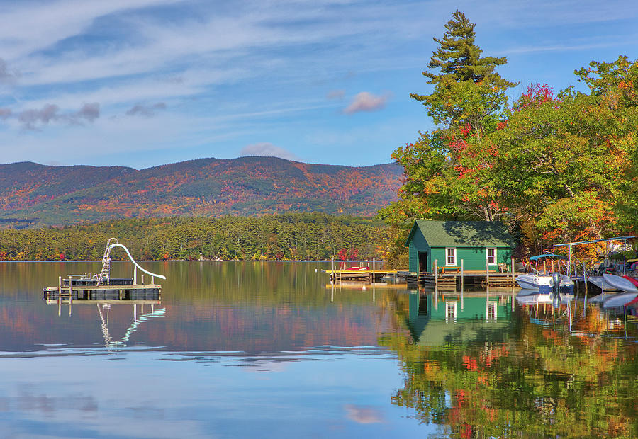 New Hampshire Squam Lake  Photograph by Juergen Roth