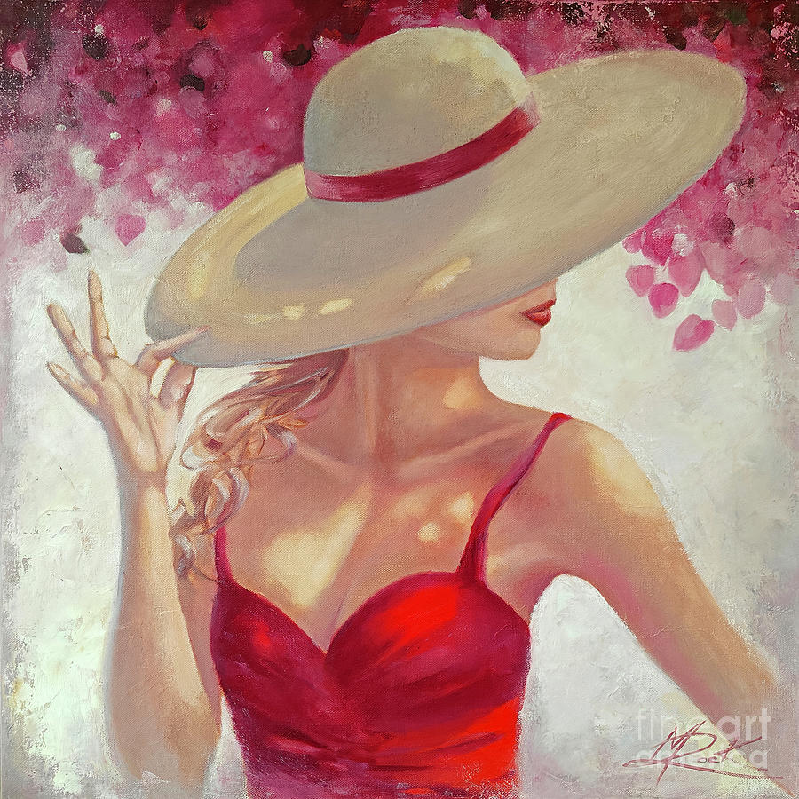 New Hat Painting by Michael Rock - Fine Art America