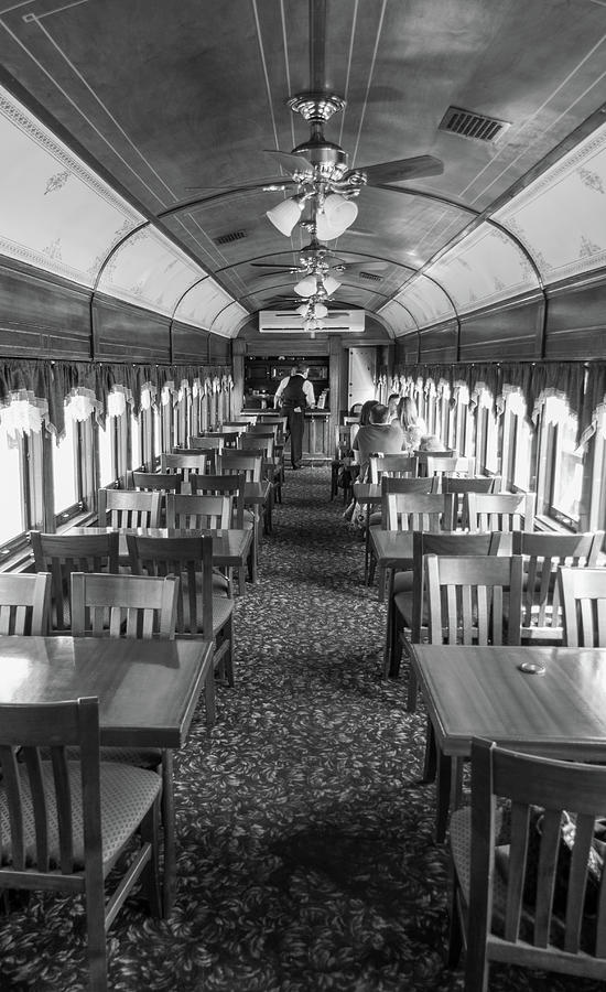 New Hope Railroad - Dining Car Photograph by Don Anderson New Hope Railroad - Dining Car Photograph by Don Anderson