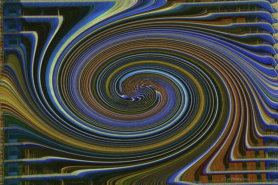 New Hotel At Tempe Town Lake Digital Art by Tom Janca New Hotel At Tempe Town Lake Digital Art by Tom Janca