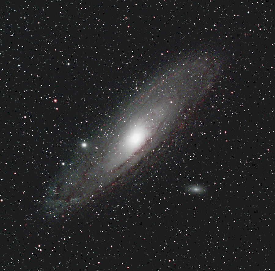 New Image of Andromeda Galaxy Photograph by Peter Ponzio