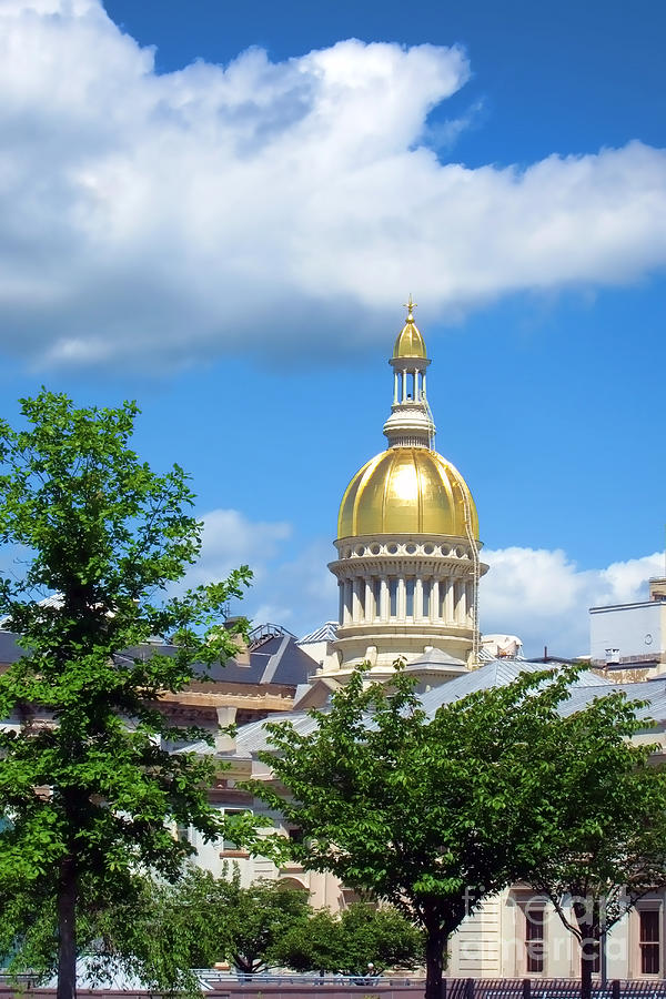 New Jersey State Capitol Building in Trenton Photograph by Olivier Le Queinec