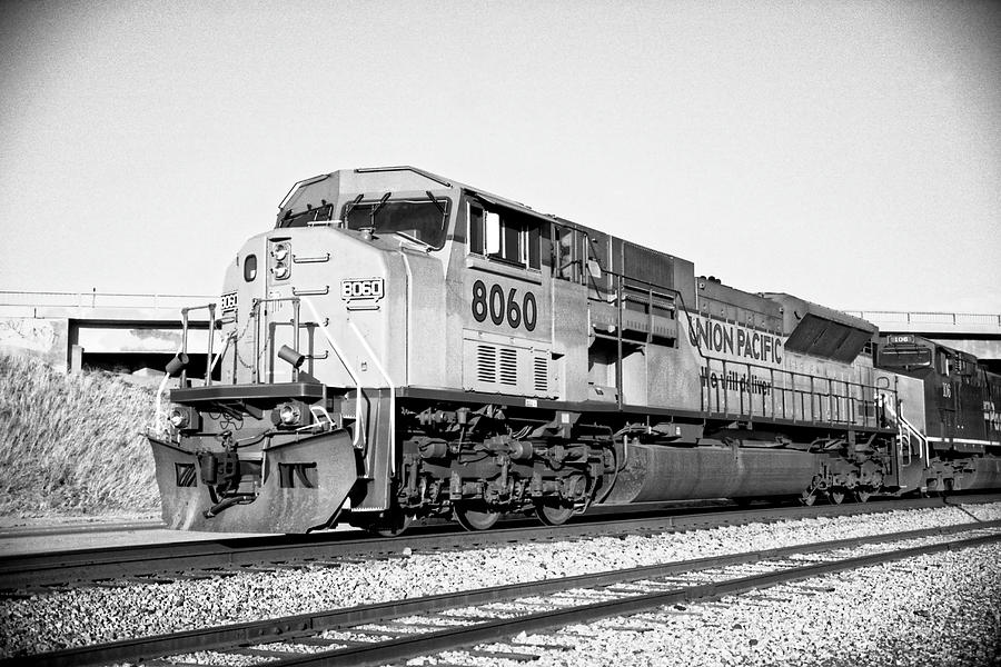 New Kid on the Block -- Union Pacific EMD SD9043MAC Locomotive in Soledad, California Photograph by Darin Volpe
