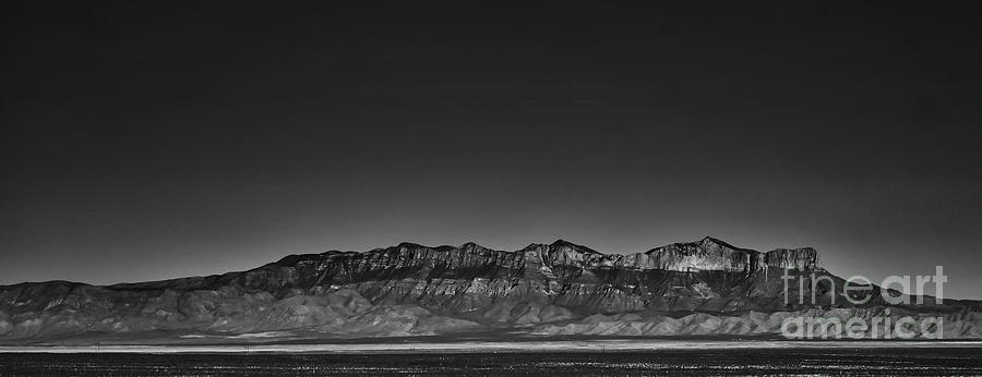 Mountain Photograph - New Mexico Beauty #blackwhite by Andrea Anderegg
