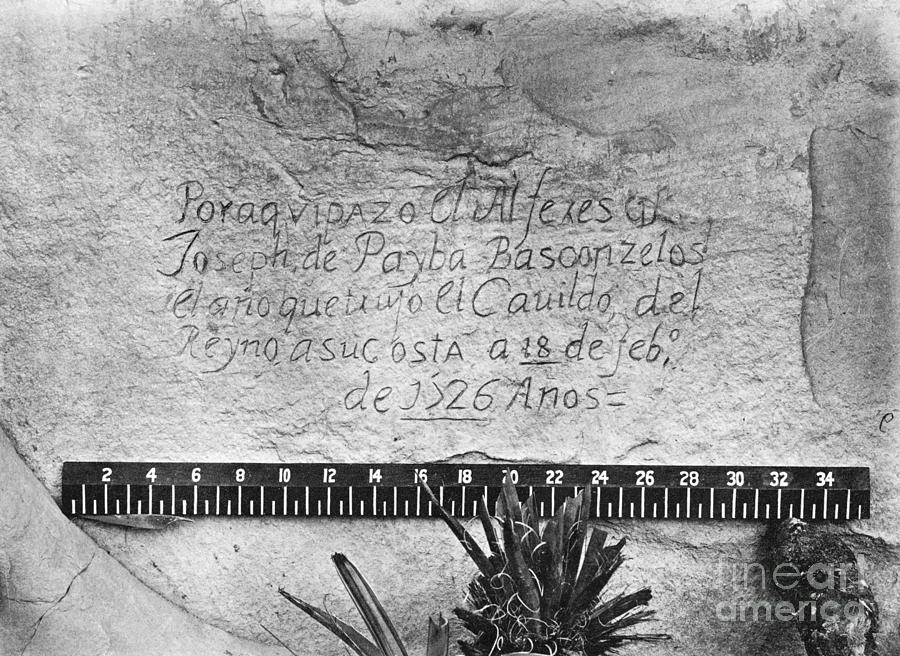 New Mexico Inscription Rock, 1873 Photograph by Timothy OSullivan