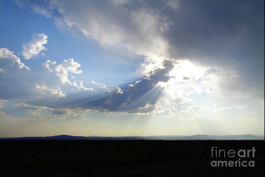 New Mexico Light Of Heaven By Cheyanne Sexton Photograph