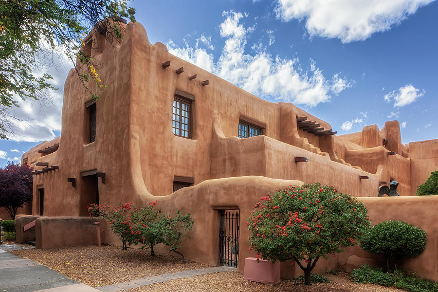 New Mexico Museum of Art - Santa Fe Photograph by Susan Rissi Tregoning