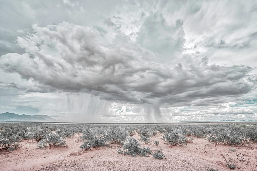 Mountain Photograph - New Mexico Rain by Nathan Larson