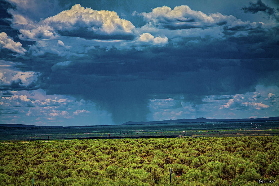 Desert Photograph - New Mexico Rain by Yuri Lev
