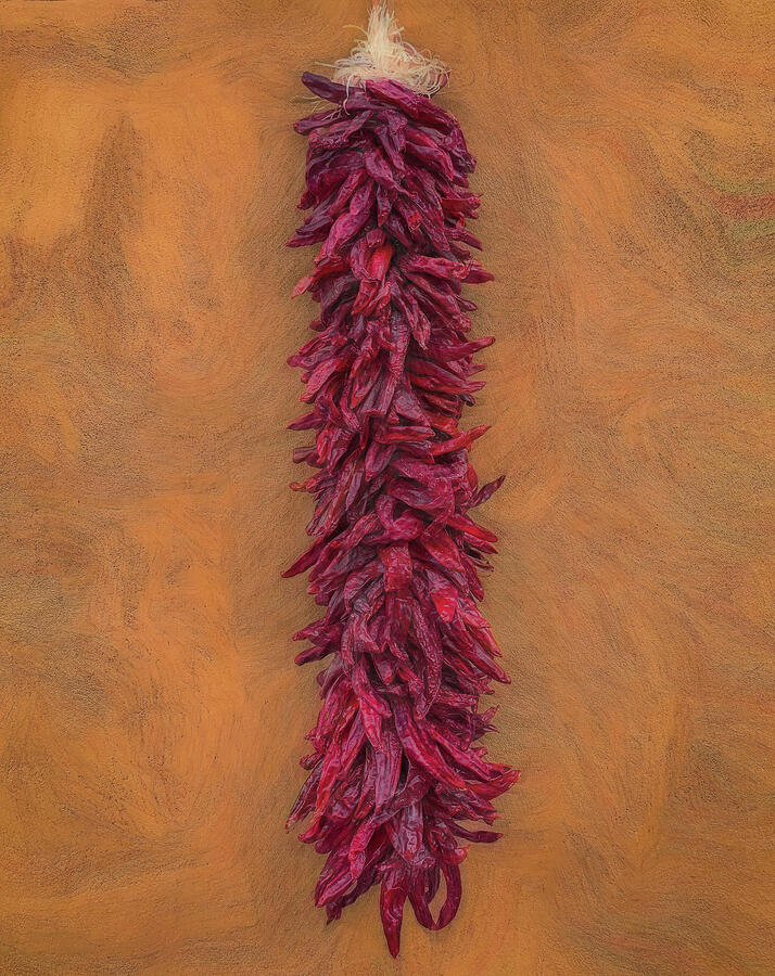 New Mexico Red Chile Ristra Abstract Photograph by Rebecca Herranen New Mexico Red Chile Ristra Abstract Photograph by Rebecca Herranen