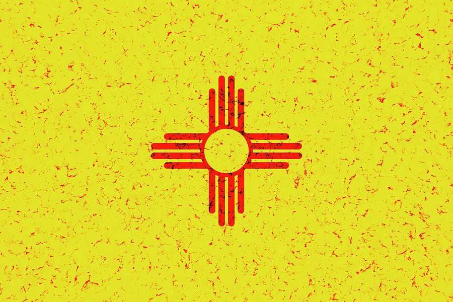 New Mexico State Flag Photograph