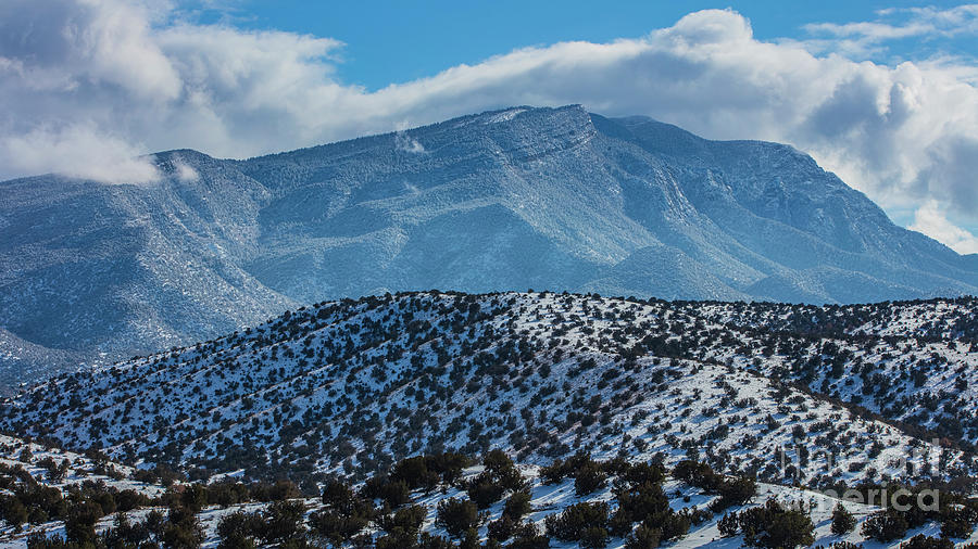 New Mexico Winter Photograph by Seth Betterly
