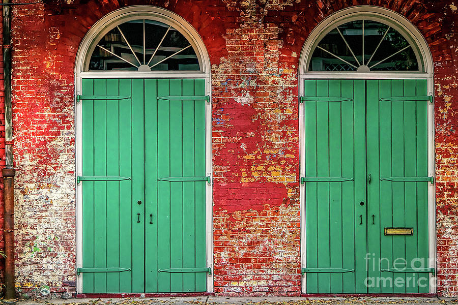 New Orleans Door Series 24 Photograph by Jarrod Erbe