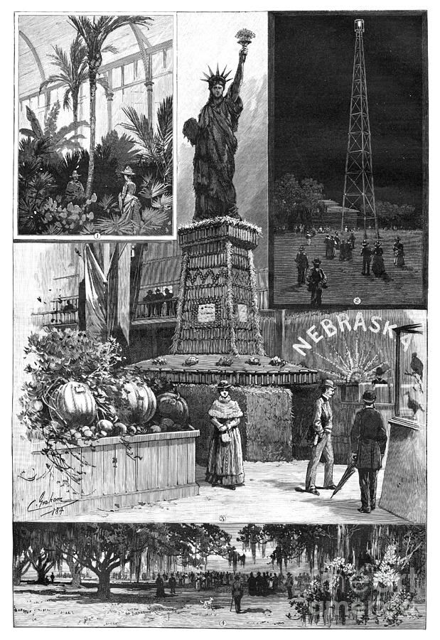 New Orleans Fair, 1885 Photograph by Graham and Durkin