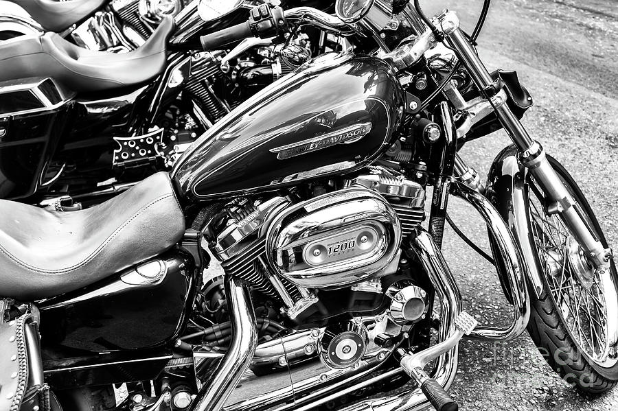 New Orleans Harleys in the French Quarter Photograph by John Rizzuto